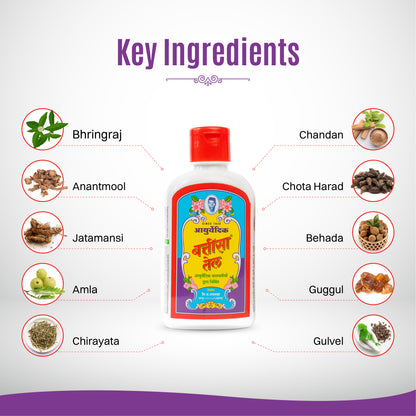 Battisa Ayurvedic Hair Oil – The Secret to Strong & Healthy Hair